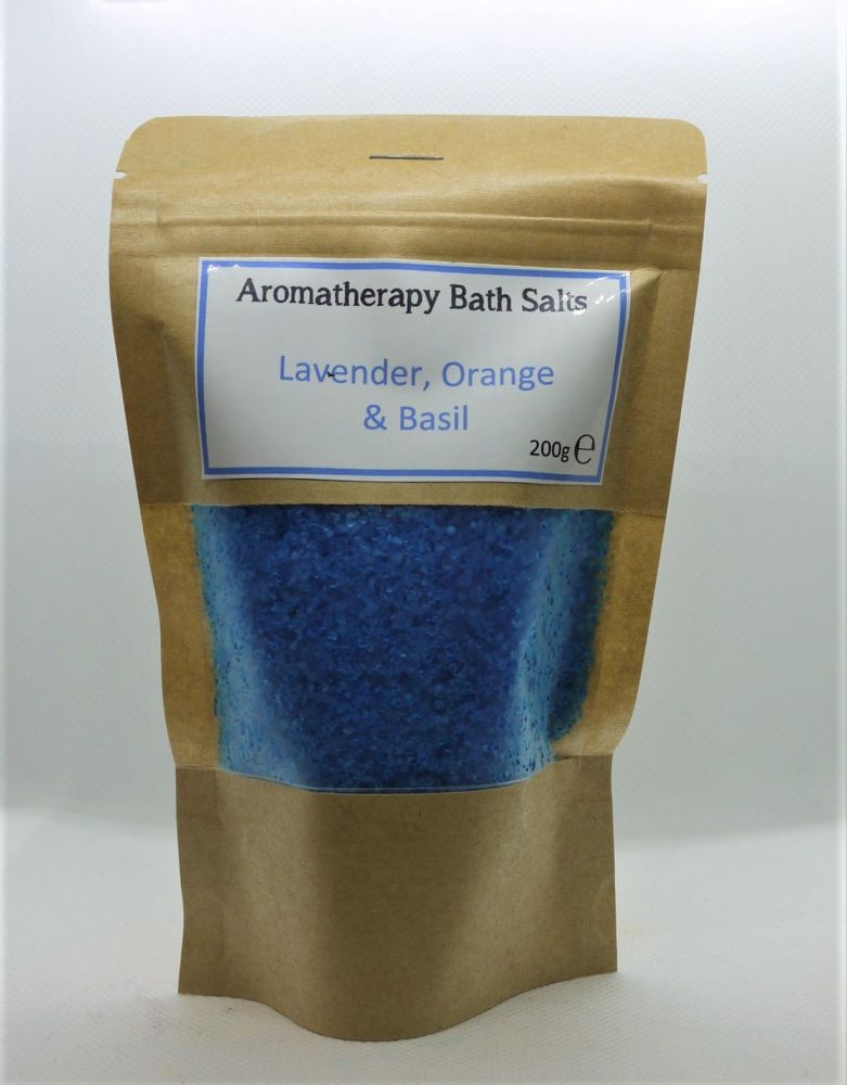 Aromatherpapy bath salts - Dark Blue