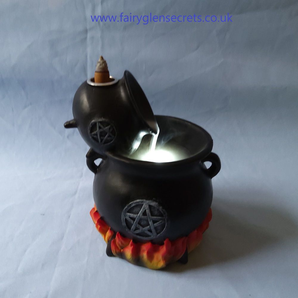 Double Cauldron Backflow Burner