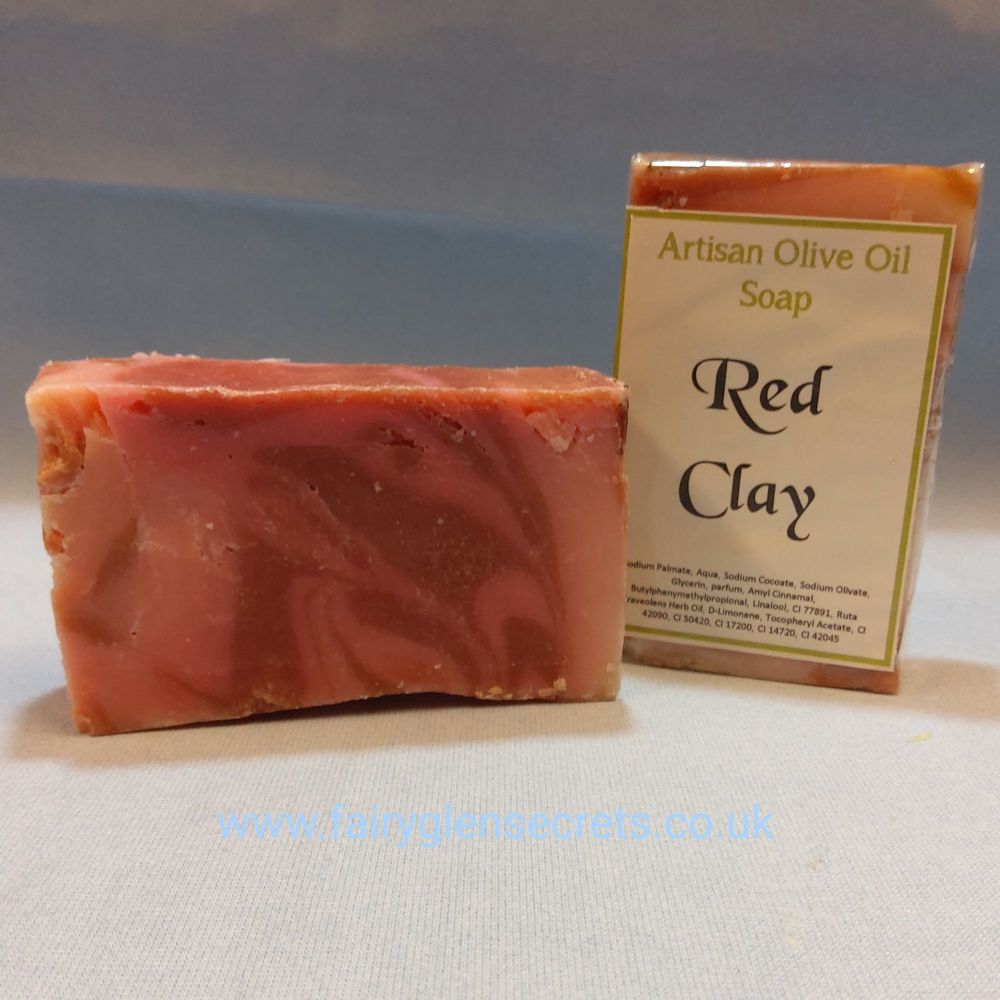 Red Clay Olive Oil Soap