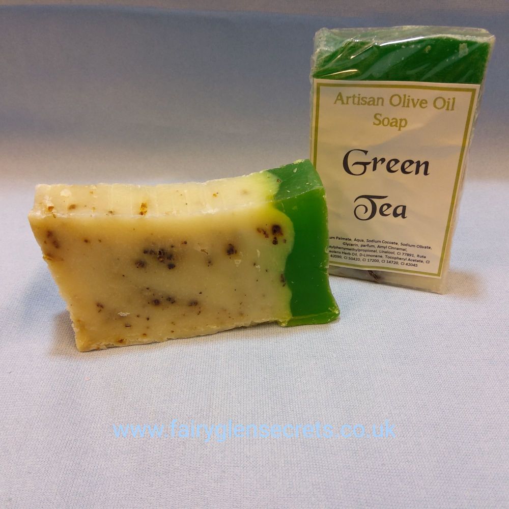 Green Tea Olive Oil Soap