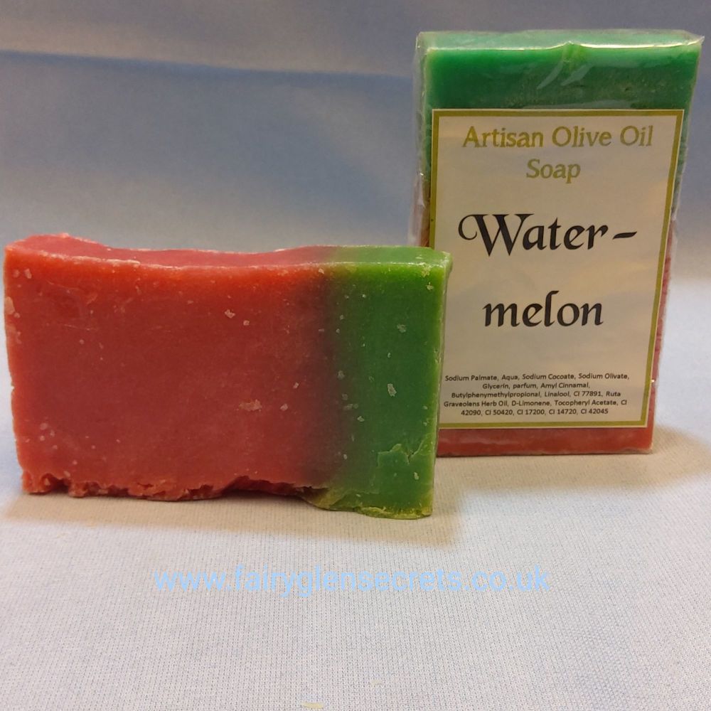 Watermelon Olive Oil Soap