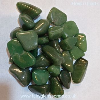 Green Quartz Tumble Stone