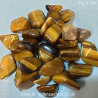 Tiger Eye Gold Tumble Stone