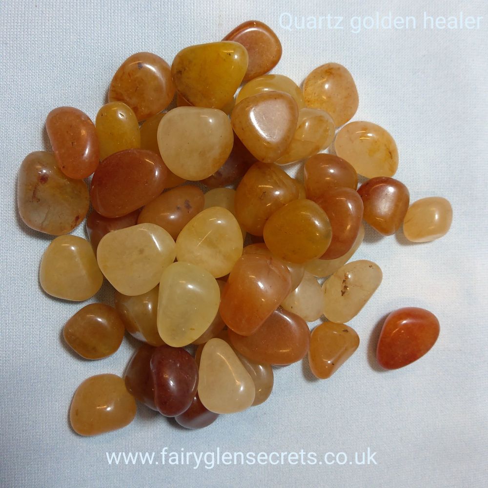 Golden Healer Quartz Tumble Stone