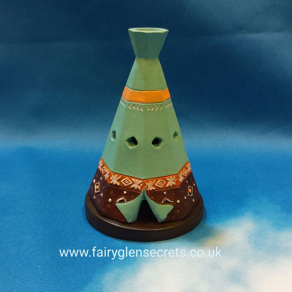 Teepee incense cone holder