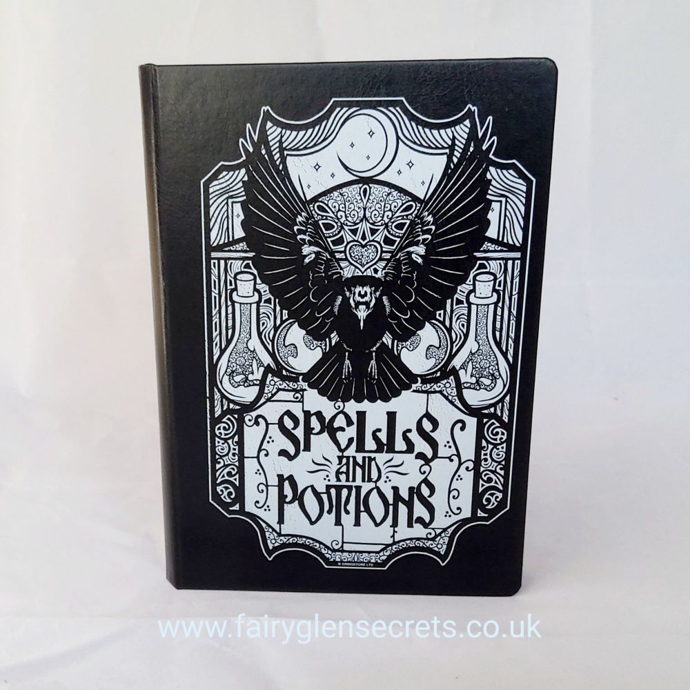 A5 Spells And Potions Black Journal