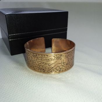 Copper Tibetan Bracelet - Kama sutra