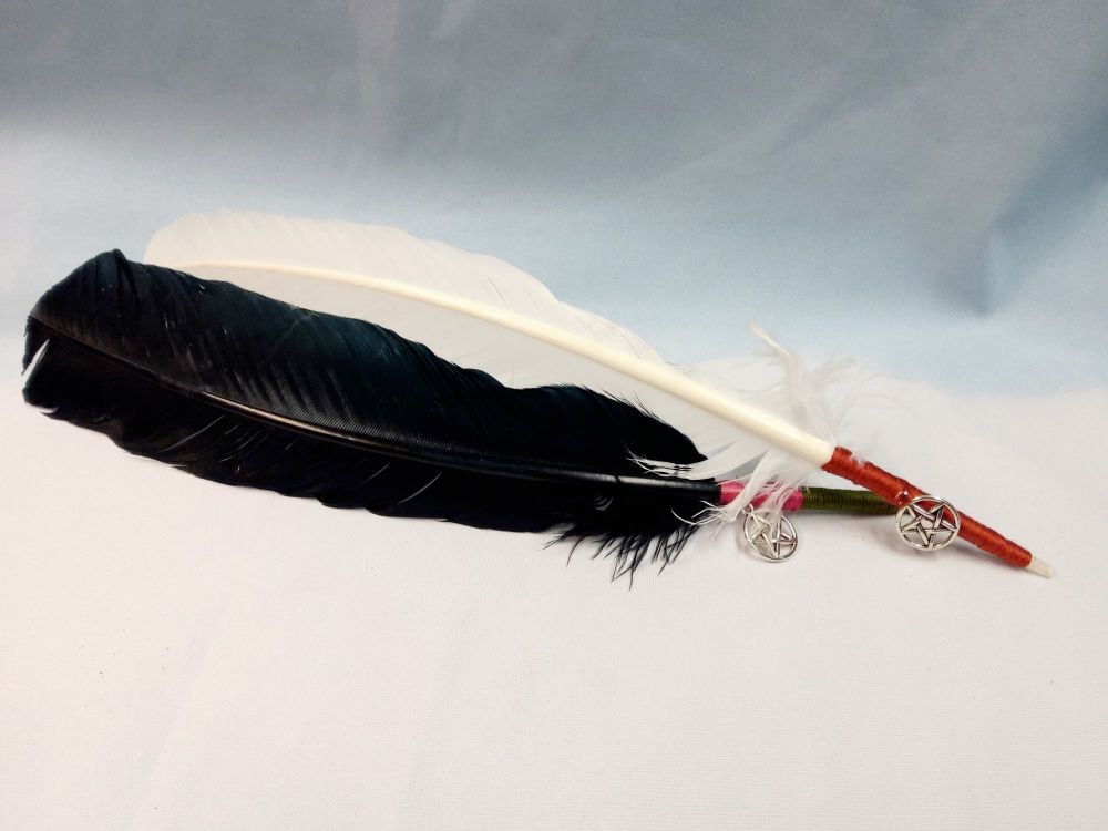 Smudging feather