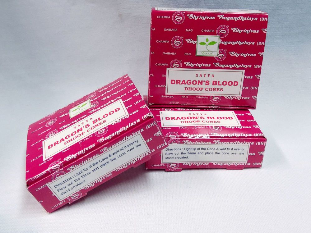 DRAGONS BLOOD Dhoop Incense Cones