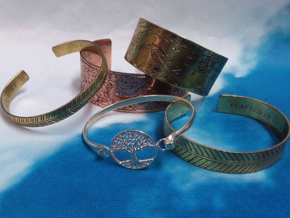 Brass & Copper Bracelets