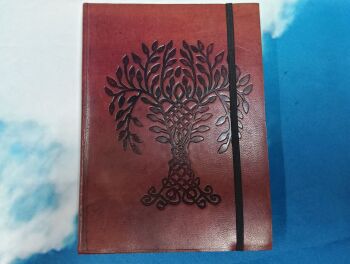 Leather Bound Tree Of Life Book