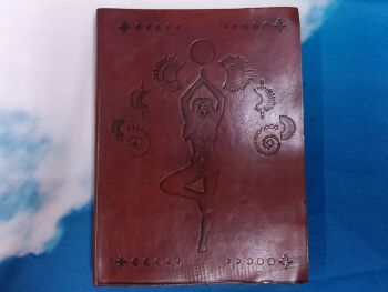 Leather Bound Cosmic Goddess Book