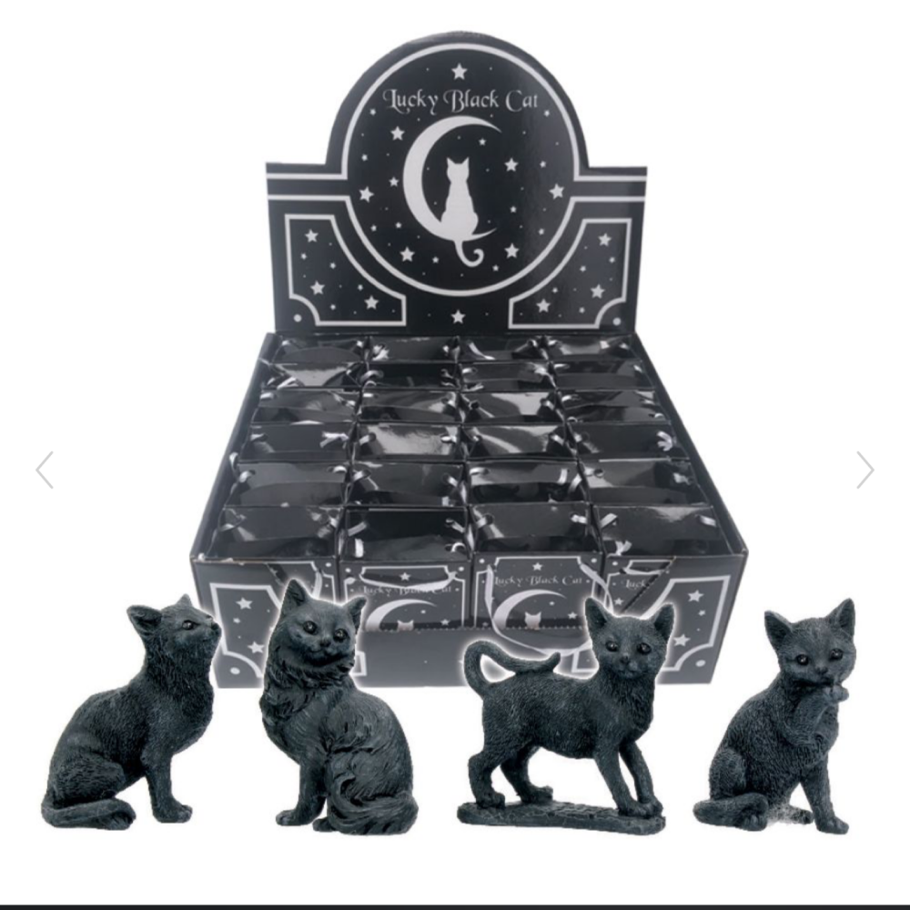 Lucky Black Cats 9cm