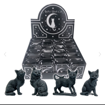 Lucky Black Cats 9cm