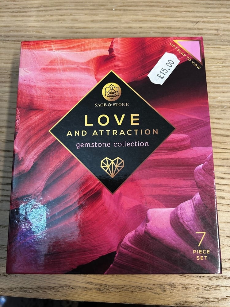 Love and attraction gemstone collection