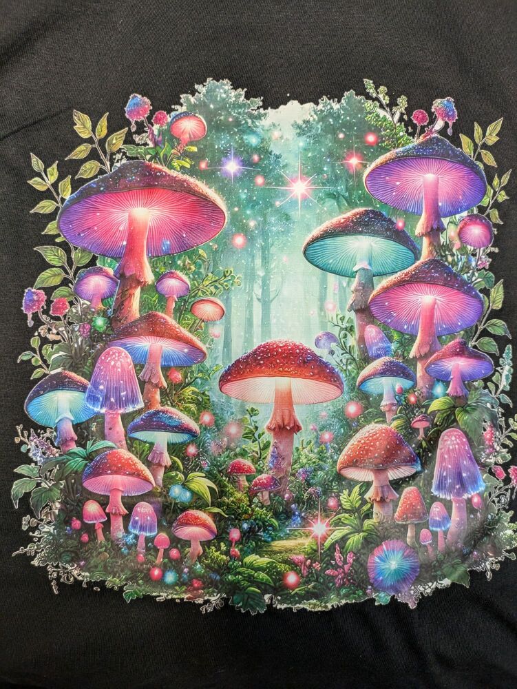 fairy mushroom tshirt
