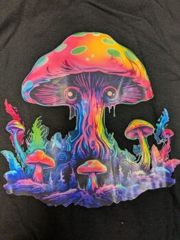 fairy mushroom tshirt