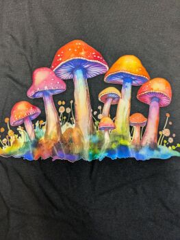fairy mushroom tshirt
