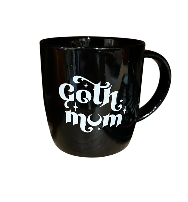 “Goth mum” mug