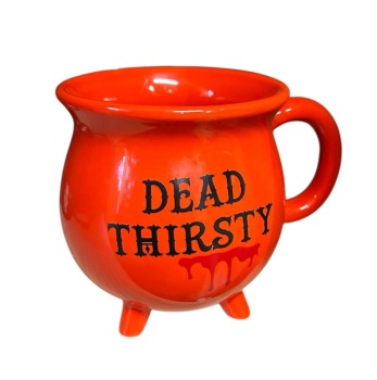 “Dead thirsty” cauldron mug