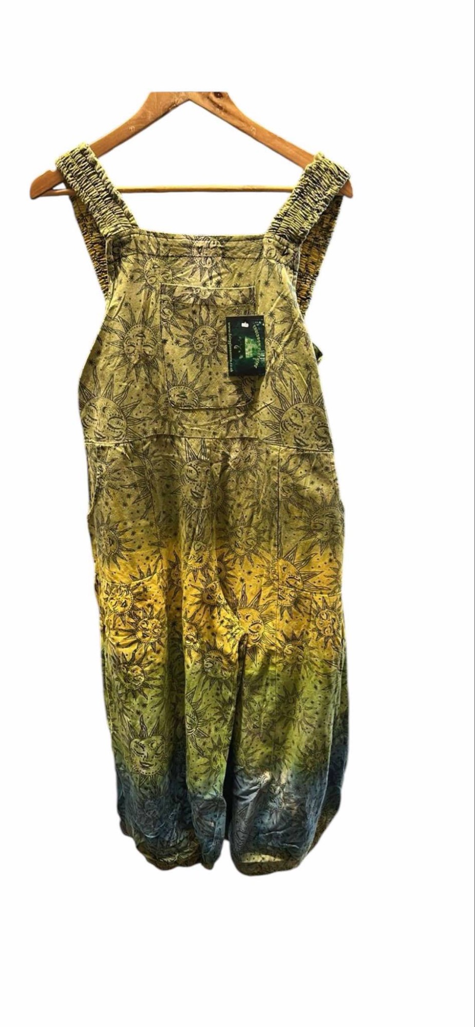 💛Heavy weighted cuffed sun dungarees💛