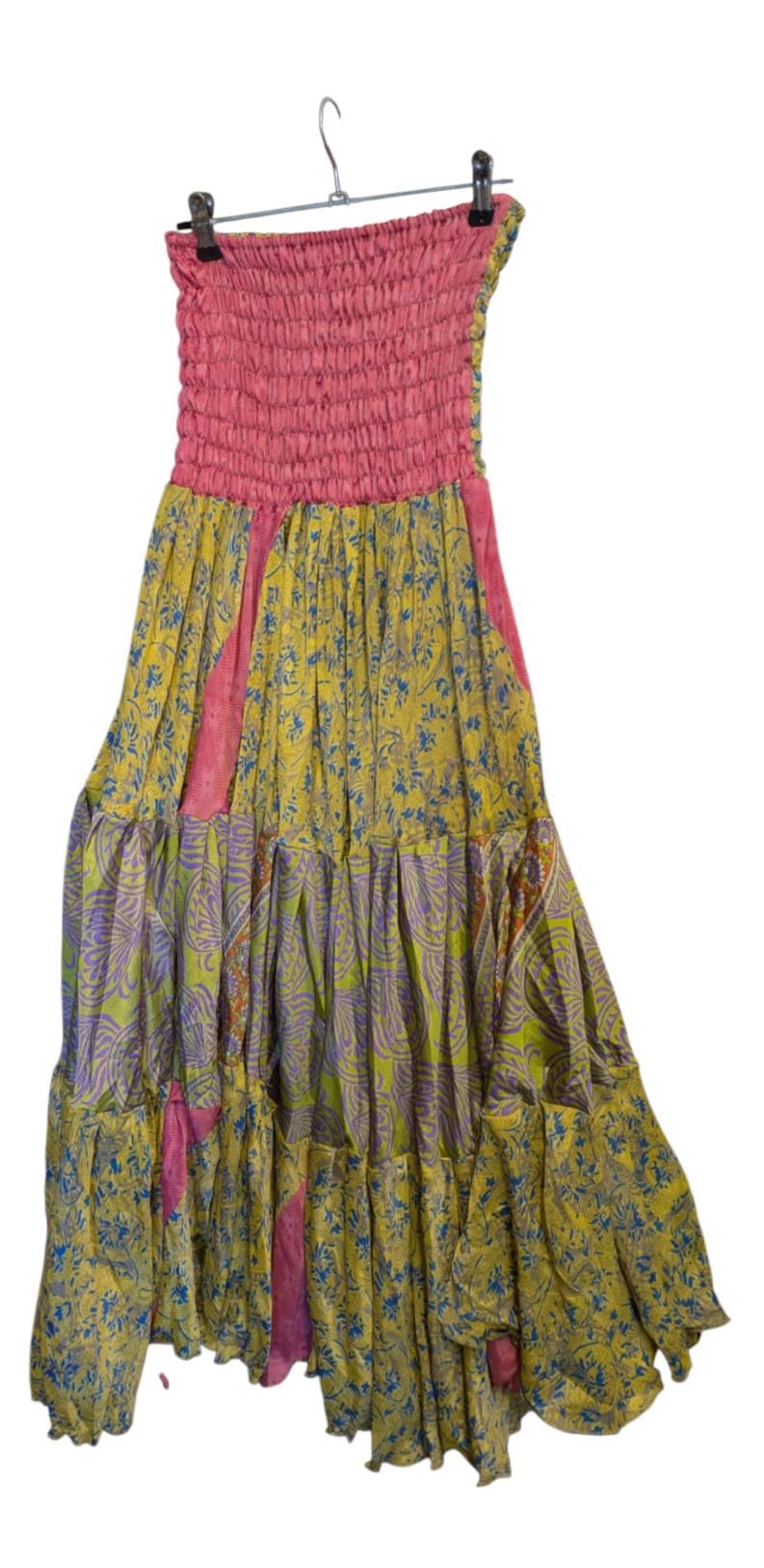 Silk maxi-dress / skirt