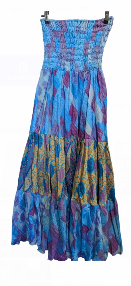 Silk maxi-dress / skirt