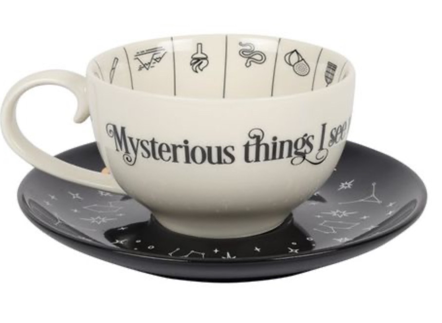 FORTUNE TELLING CERAMIC TEACUP