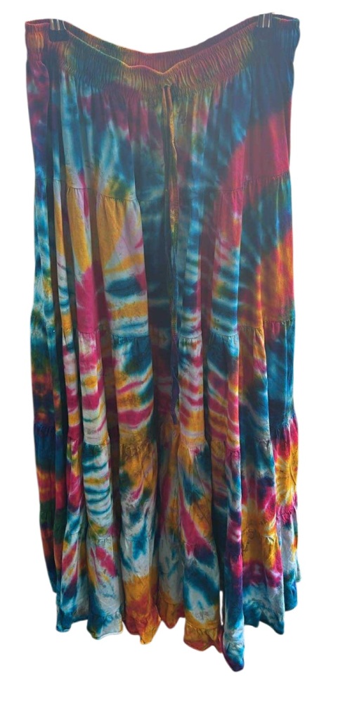 Long Tye dye skirt