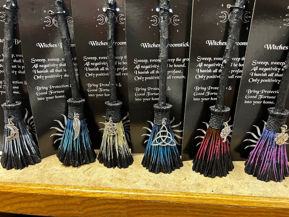 Witches Broomstick Ornament