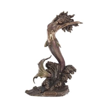 Yemaya Goddess of Water Bronze Figurine 27cm