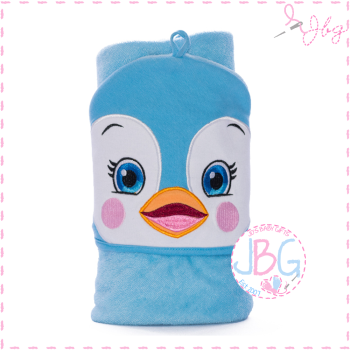 Puddles the Penguin Cubbies Hooded Towel