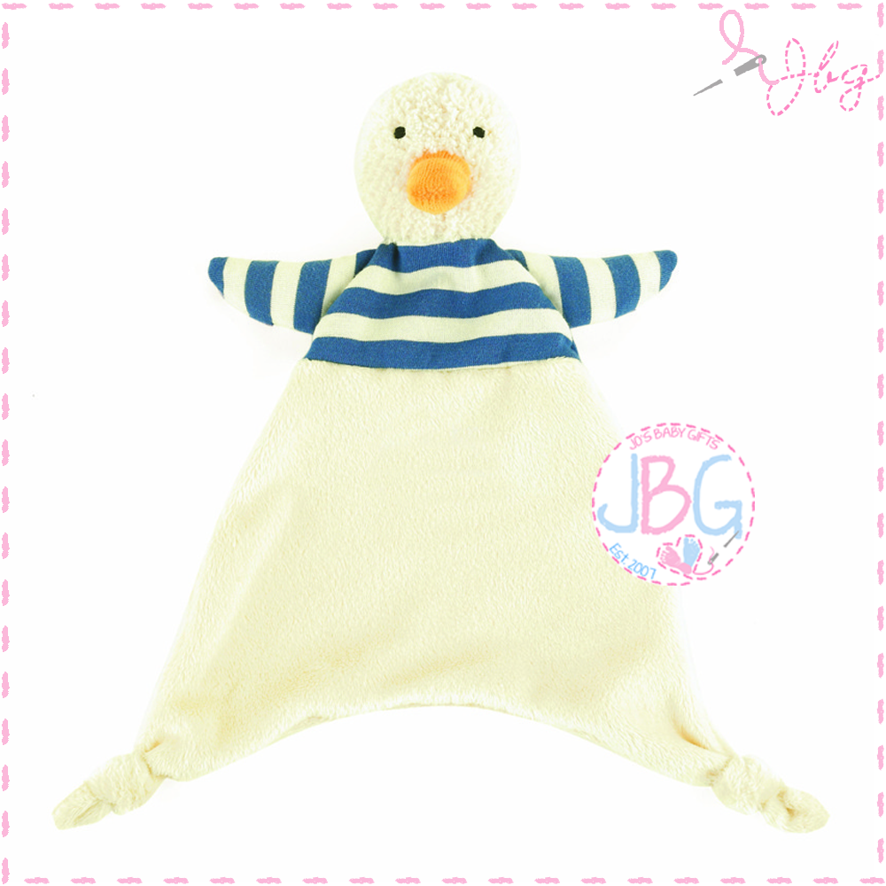 Jellycat Bredita Duck Personalised Soother