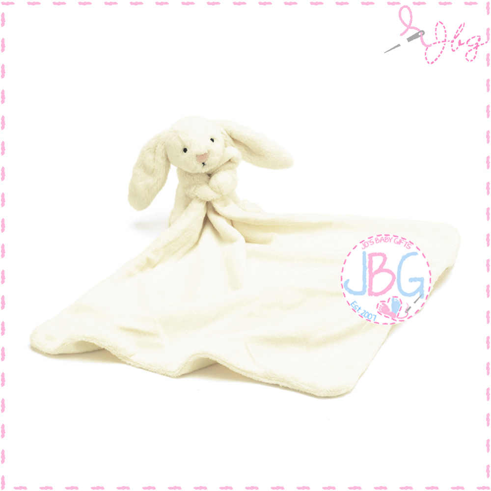 Jellycat Bashful Cream Bunny Personalised Soother