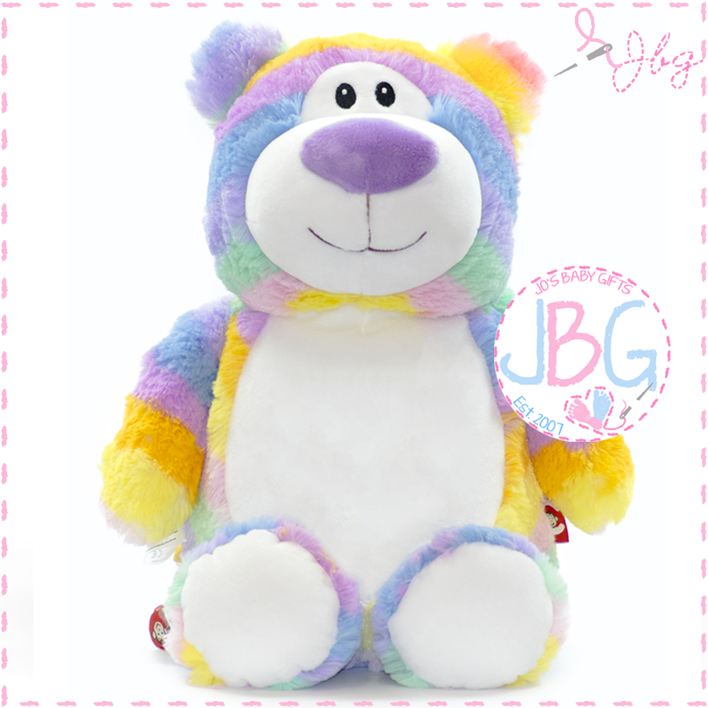 Cubbyford - Pastel Rainbow Bear