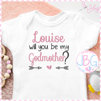 Godmother - Personalised Baby Vest