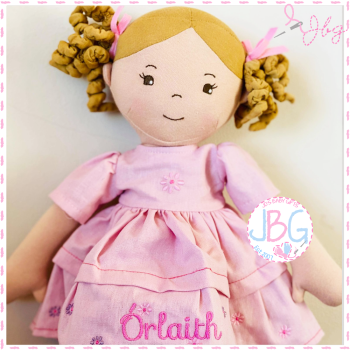 Personalised Rag Doll - Charlotte