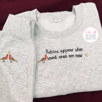Robins - Embroidered Sweater