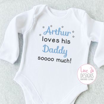 Baby Boys Embroidered Personalised Vest