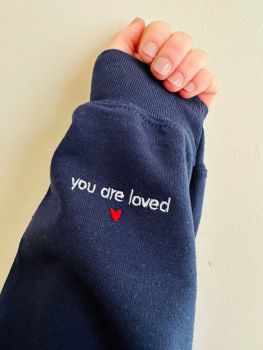 You are loved Sleeve Addition