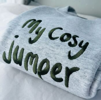  My Cosy Jumper - Embroidered  Sweater