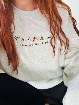 Yoga Embroidered  Sweatshirt