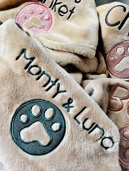   Personalised Dog Blanket