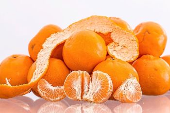Mandarin Orange Wax pot