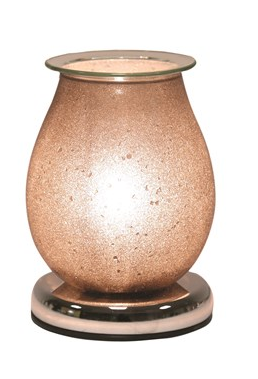 Sherbet pewter Glass Aroma Lamp