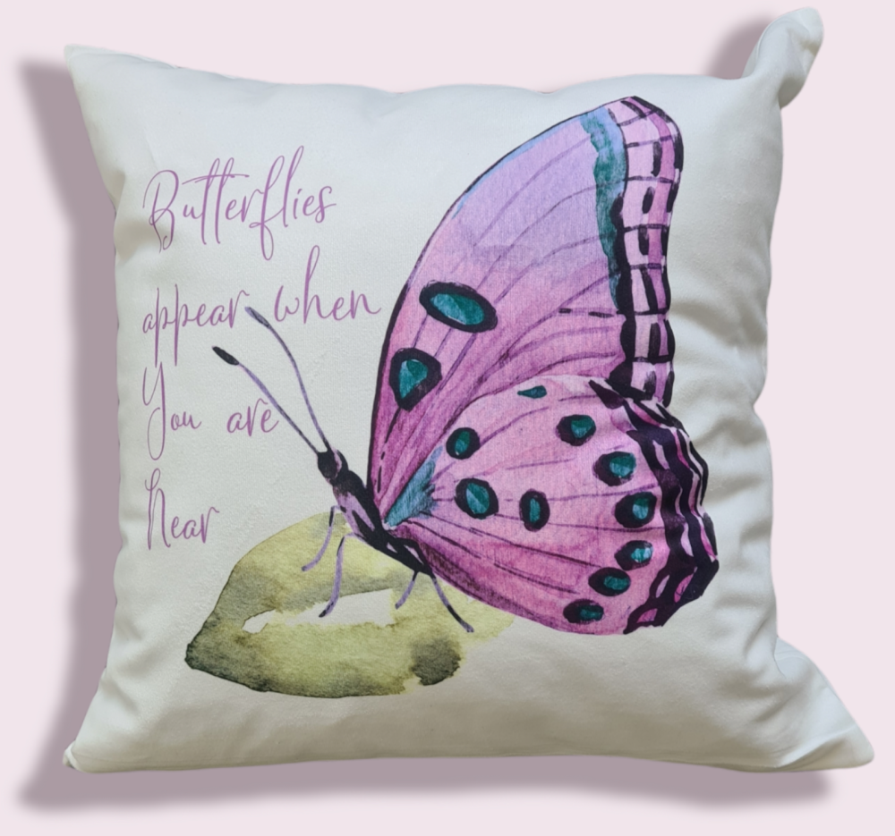 Butterflies cushion