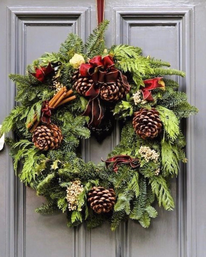 Noelle Door Wreath