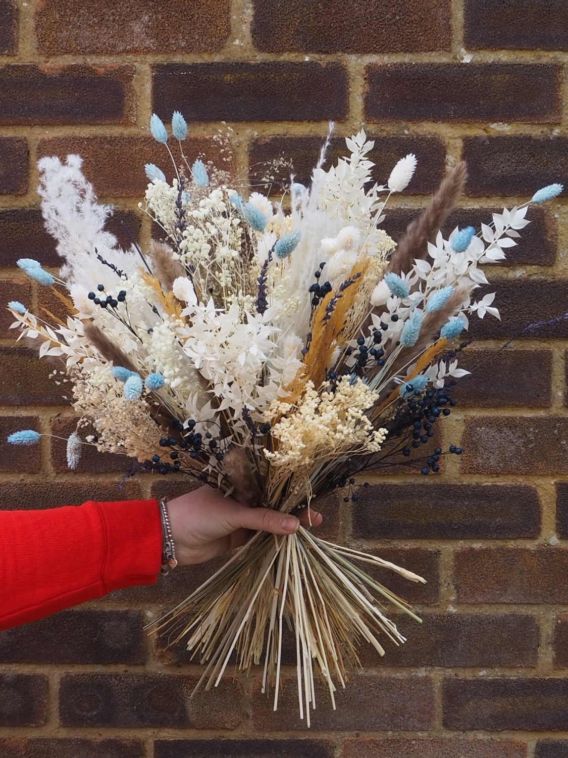 Summer Sky Dried Flower Bouquet