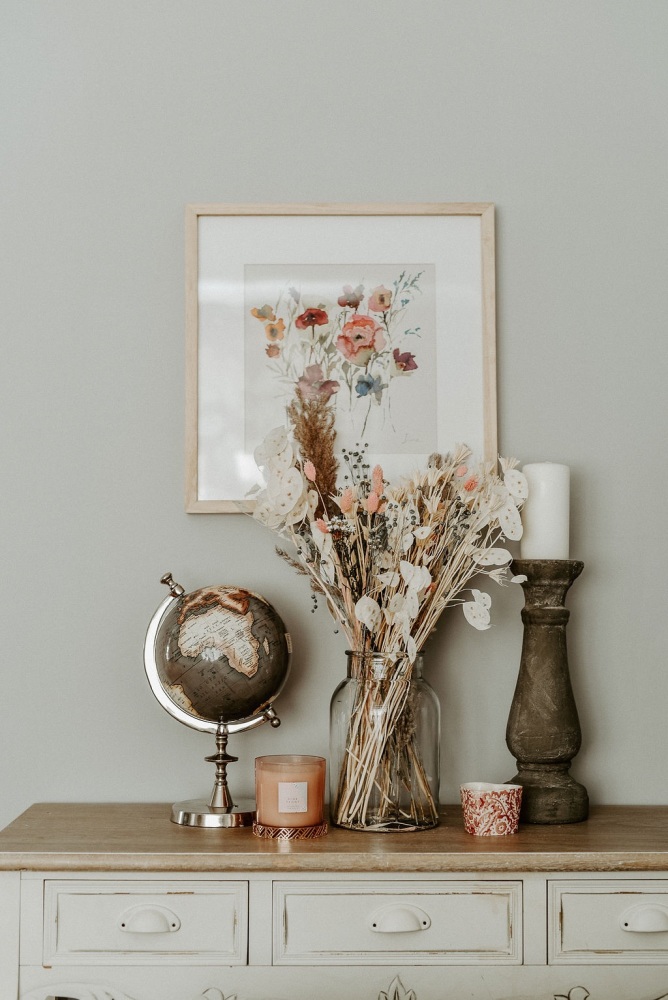 Daisy Meadow Dried Flower Bouquet