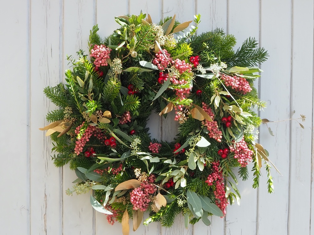 Cali Christmas Wreath (Deposit)